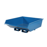 Kontener Samowyładowczy Z Niską Burtą 750 L. Tippo Low-Build Niebieski