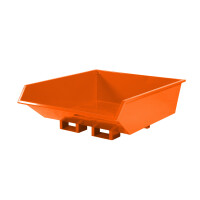 Kontener Samowyładowczy Z Niską Burtą 750 L. Tippo Low-Build Pomarańczowy