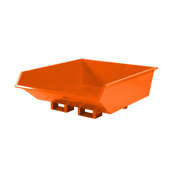 Kontener Samowyładowczy Z Niską Burtą 750 L. Tippo Low-Build Pomarańczowy