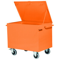 Wózek Narzędziowy Warsztatowy, 400 L. Pomarańczowy