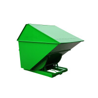 Kontener Samowyładowczy Tippo - 2700 L., Zabudowany, Z Drzwiczkami Zielony