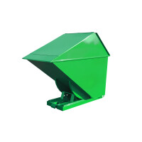 Kontener Samowyładowczy Tippo - 1700 L., Zabudowany, Z Drzwiczkami Zielony