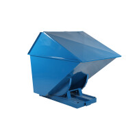 Kontener Samowyładowczy Zamykany Tippo - 1300 L. Niebieski