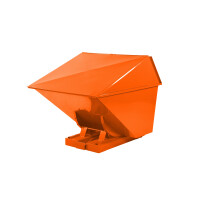 Kontener Przechylny Zamykany Tippo - 1100 L. Pomarańczowy