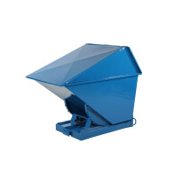 Kontener Przechylny Z Wysoką Pokrywą Tippo - 750 L. Niebieski