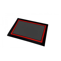 Zmywalna Mata Biobójcza Szara Listwa Dookoła Maty Tak 60 X 80 Cm