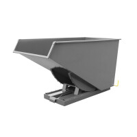 Kontener Wysypowy Tippo Hd 2500 L. - Wzmocniona Konstrukcja Szary