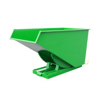 Kontener Wywrotka Tippo Hd 1600 L. - Wzmocniona Konstrukcja Zielony