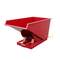 Wzmocniony Kontener Uchylny Tippo Hd 600 L. Czerwony