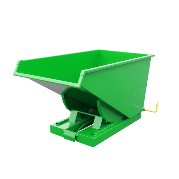 Wzmocniony Kontener Uchylny Tippo Hd 600 L. Zielony