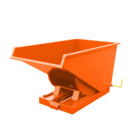 Wzmocniony Kontener Uchylny Tippo Hd 600 L. Pomarańczowy
