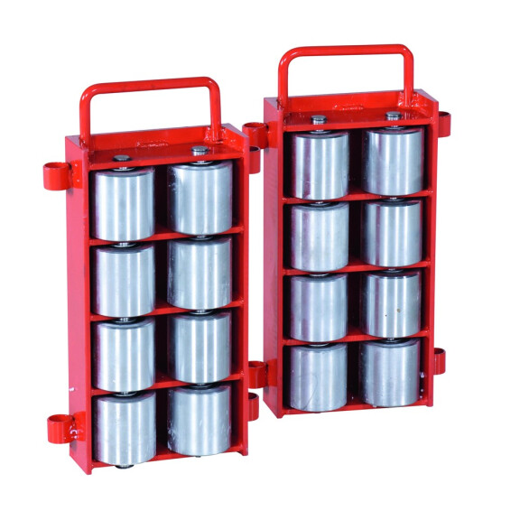 Rolki Do Transportu Maszyn, Stalowe, 24 T