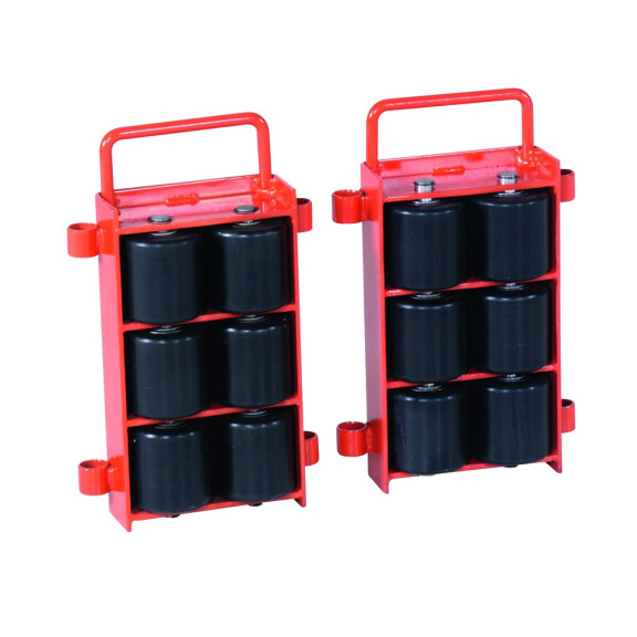 Rolki Do Transportu Maszyn, Poliuretanowe, 12 T