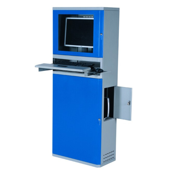 Metalowa Szafa Na Komputer Przemysłowy Z Płaskim Ekranem