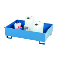 Wanna Na Pojemniki Z Chemikaliami I Zaolejone Elementy 260 L. 151 L. - 400 L. Stal Lakierowana Inne Niebieski