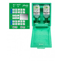 Stacja Zamykana Plum Eye Wash - 2 X 500Ml- Pyłoodporna