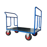 Dwuburtowy Wózek Magazynowy, Blacha (1000X700), 250 Kg