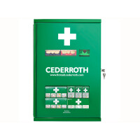 Duża Apteczka Ścienna Metalowa Cederroth First Aid Cabinet