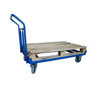 Wózek Do Transportu Euro Palet Z Poręczą, 400 Kg