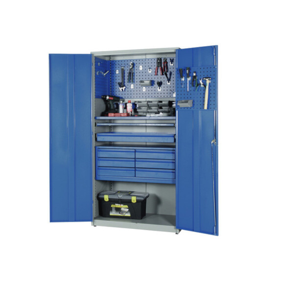 Duża Szafa Narzędziowa - Warsztatowa (200 Cm Wysokości)