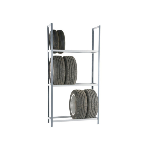 Regał Warsztatowy Na Opony 120 X 45 X 240 Cm