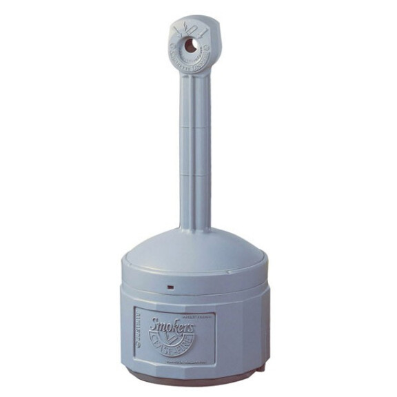 Popielnica Wolnostojąca Szara, Polietylenowa Smokers Cease-Fire Fi 41,9 Cm X 98 Cm Szary