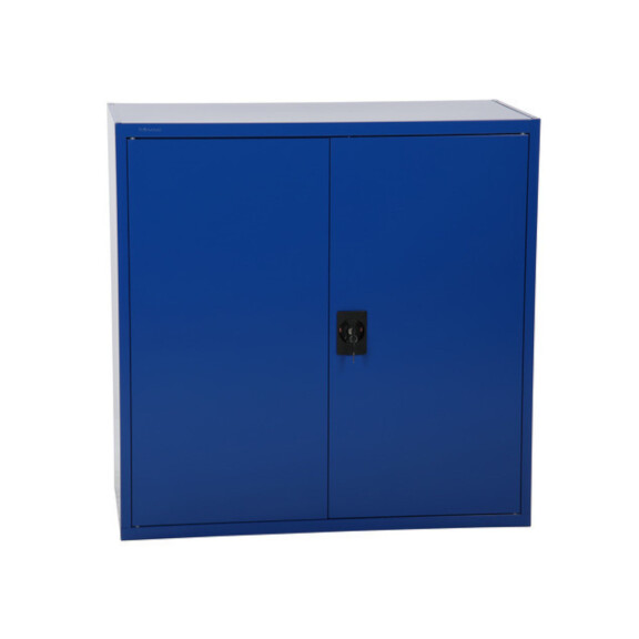 Stalowa Szafka Swed 90, 90 X 80 X 40 Cm Niebieski