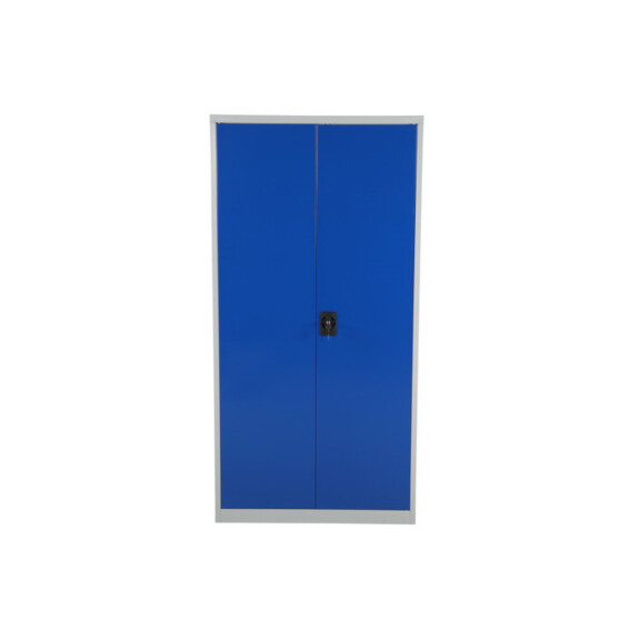 Szafa Stalowa Z Półkami 180 X 90 X 40 Cm Niebieski