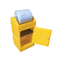 Polietylenowa Szafka Bezpieczna Z Drzwiczkami Z Uchwytem Na Rolkę