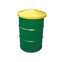 Pokrywa Polietylenowa Na Beczkę Żółty Fi 65 Cm