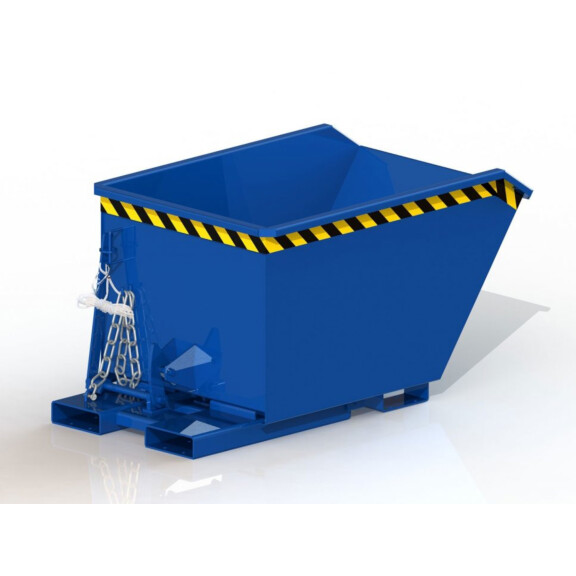 Kontener Metalowy Samowyładowczy Ce 750L Niebieski