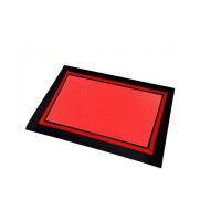 Zmywalna Mata Dekontaminacyjna Czerwona Listwa Dookoła Maty Nie 80 X 120 Cm