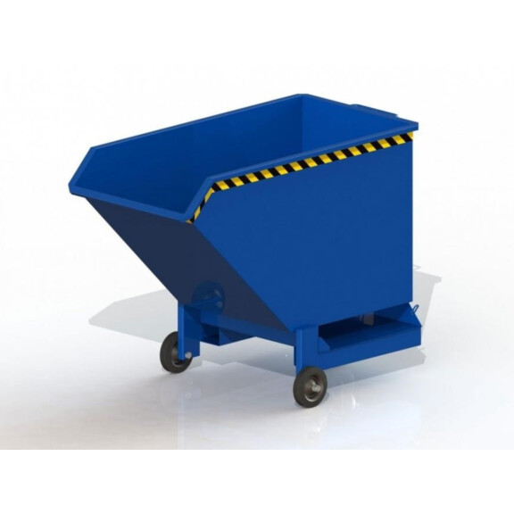 Koleba Samowyładowcza Ce 400L Z Kołami Pomarańczowy