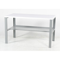 Stół Warsztatowy Basic, Biały Blat 1500Mm, Nośność 250Kg Tak