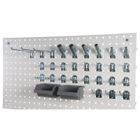 Zestaw Haczyków Do Tablicy Narzędziowej - 30 Szt.