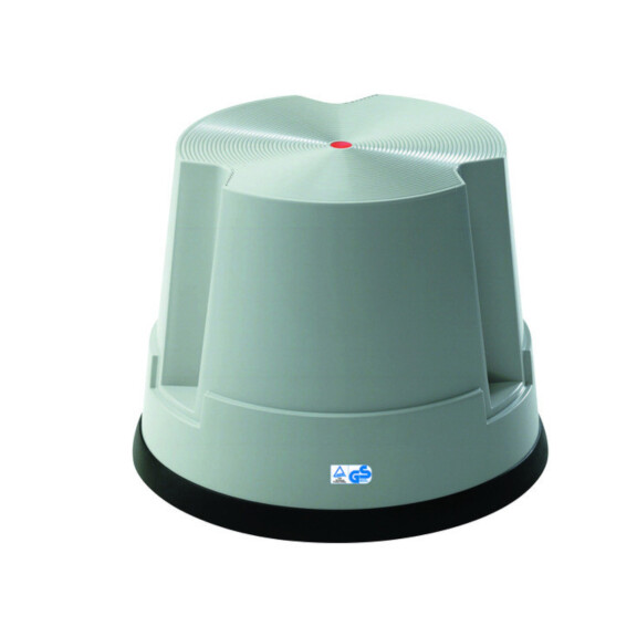 Taboret Warsztatowy (Stopień Roboczy) - Różne Kolory Szary