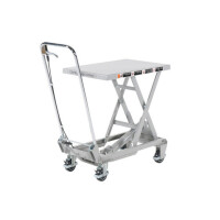 Wózek Podnośny Ze Stali Nierdzewnej 520X1010 Mm