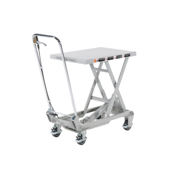 Wózek Podnośny Ze Stali Nierdzewnej 520X1010 Mm