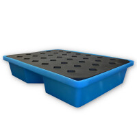 Wanienka Wychwytowa Z Kratownicą 43L (80 X 60,5 X 17 Cm) Niebieska Bez Kratownicy