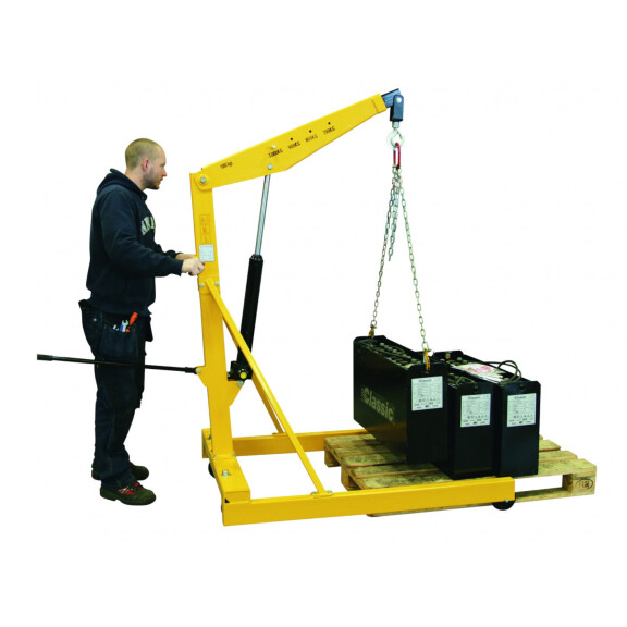 Dźwig Żuraw Do Palet Sklepowy 1000 Kg