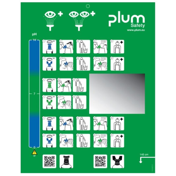 Piktogram Do Stacji 4789,4650 Plum - Instrukcja Przemywania Oczu