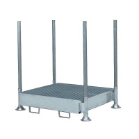 Paleta Transportowo Magazynowa Mc1 Cynk Stal Ocynkowna Nie 35 Cm X 154,5 Cm X 118 Cm