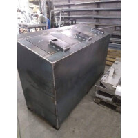 Pojemnik Na Śmieci Blokujący Dostęp Zwierzętom, Trzykomorowy Niebieski