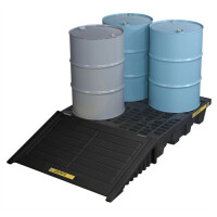 Rampa Podjazdowa Do Wanien Ociekowych Na Beczki Czarny