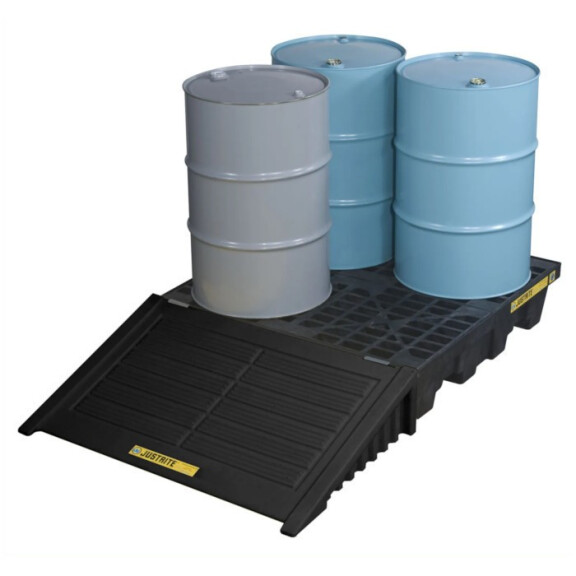 Rampa Podjazdowa Do Wanien Ociekowych Na Beczki Czarny