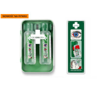 Płuczki Do Oczu W Szafce Cederroth Eye Wash Cabinet