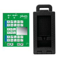 Plum Ibox - Zamykany Naścienny Pojemnik Na Płukankę Do Oczu