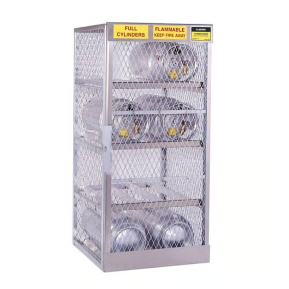 Boks Magazynowy Na Butle Lpg, Składowanie Poziome, 8 Butli