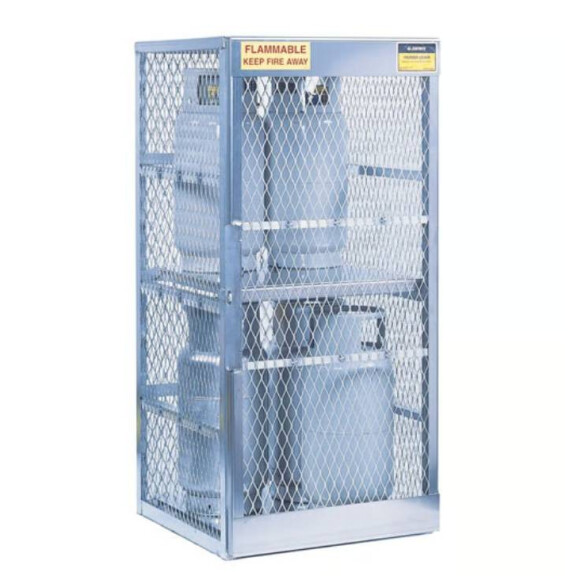 Szafa Magazynowa Na 8 Butli Lpg, Składowanie Wertykalne