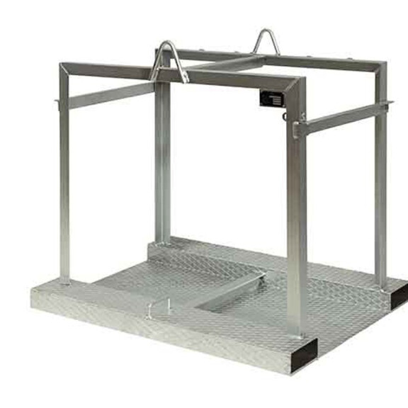 Stalowa Paleta Do Transportowania 8 Butli Gazowych